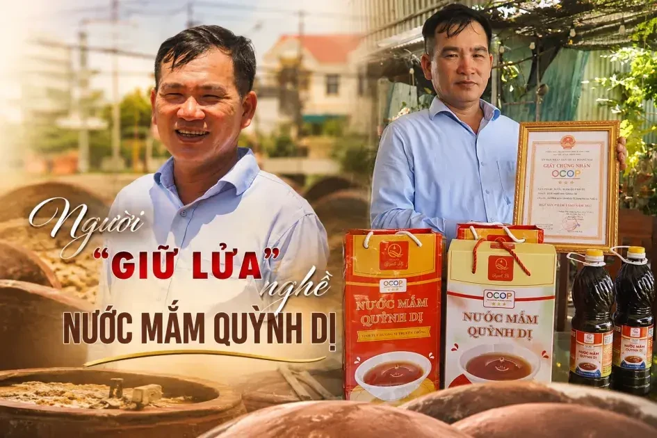 Người "giữ lửa" nghề nước mắm Quỳnh Dị
