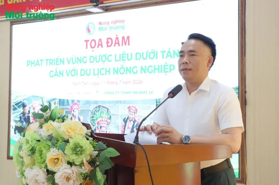 Tạp chí Nông nghiệp và Môi trường tổ chức Tọa đàm “Phát triển vùng dược liệu dưới tán rừng gắn với du lịch nông nghiệp”