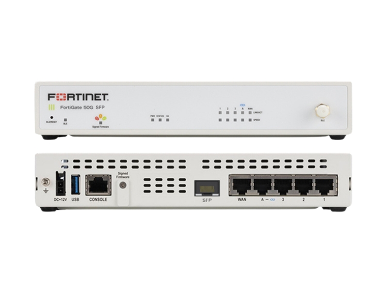 Firewall FG-50G-SFP-BDL-950-12 1 Year FortiCare Premium & FortiGuard UTP