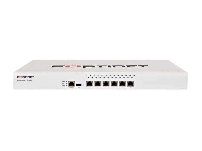 Cân bằng tải FortiADC FAD-120F, 6x GE ports, 1x64 SSD storage